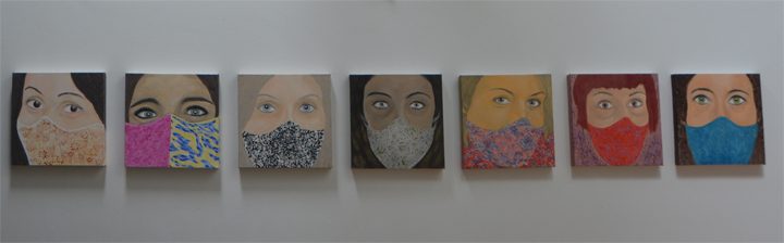 Atelier Ausstellung 2023, Ausstellungsansicht 1